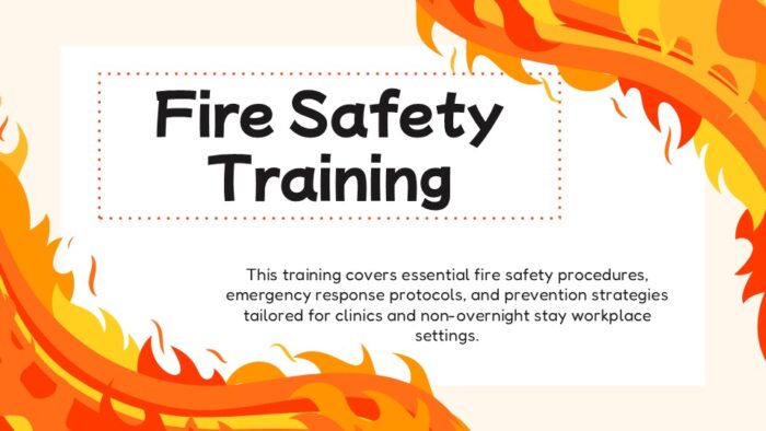 Workplace Fire Safety Training